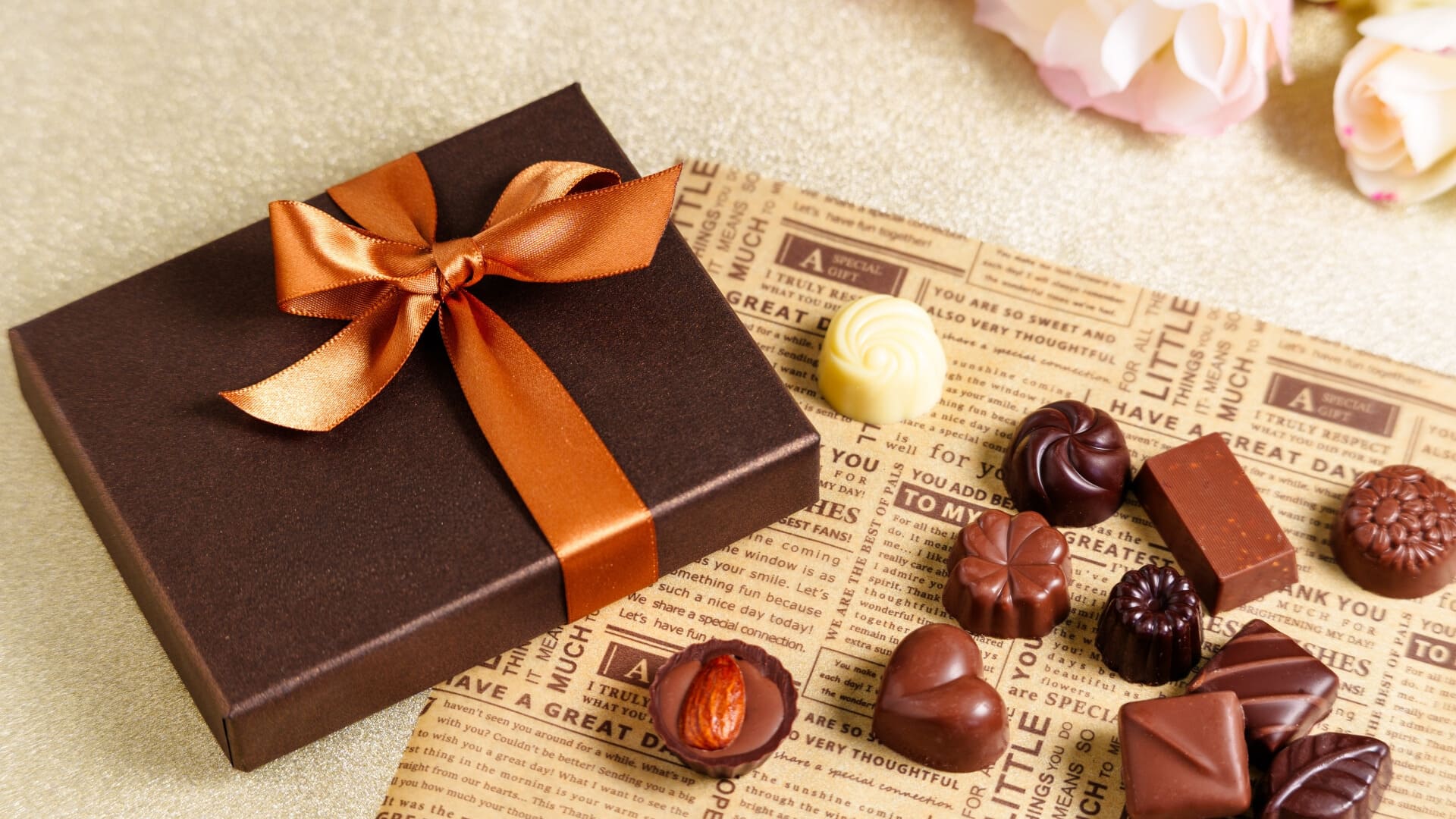 バレンタインチョコダーク